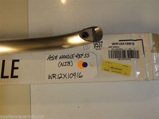 GE Refrigerator WR12X10916 ASM HANDLE-REF SS NEW IN BOX GE Refrigerator WR12X10916 ASM HANDLE-REF SS NEW IN BOX